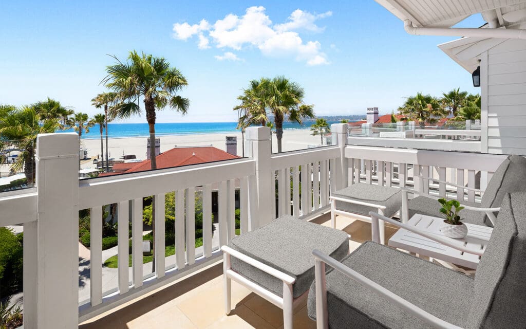 Ocean View Villa Guestroom Balcony