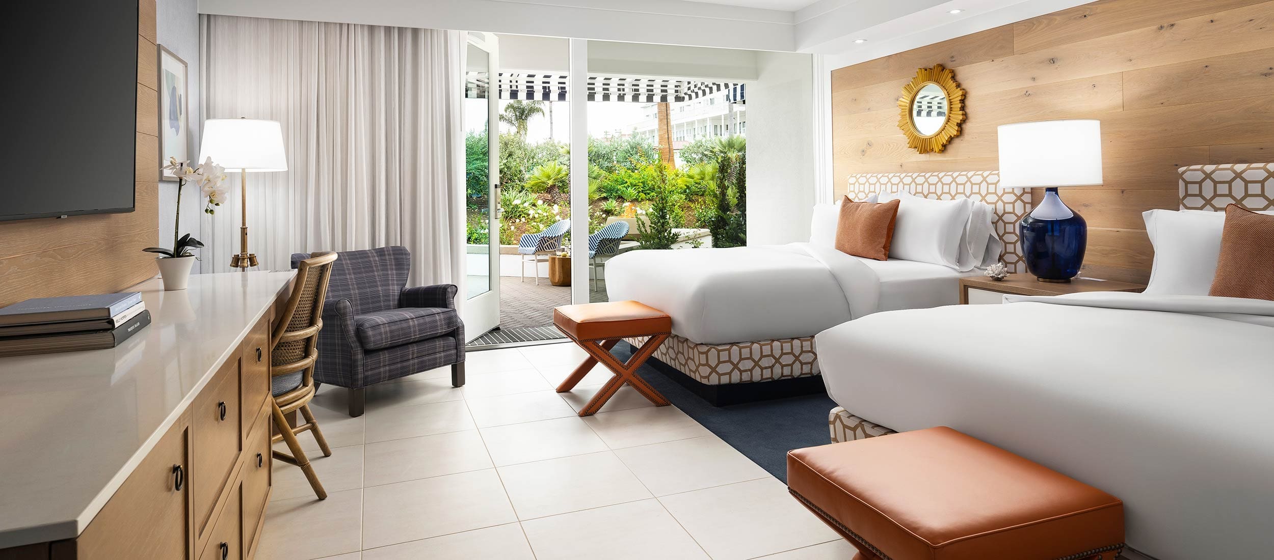 Cabana Terrace with Fire Pit