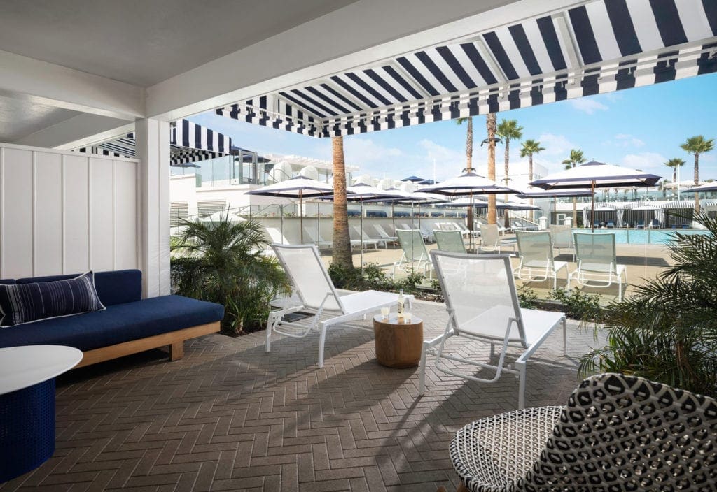 Cabana Poolside Terrace