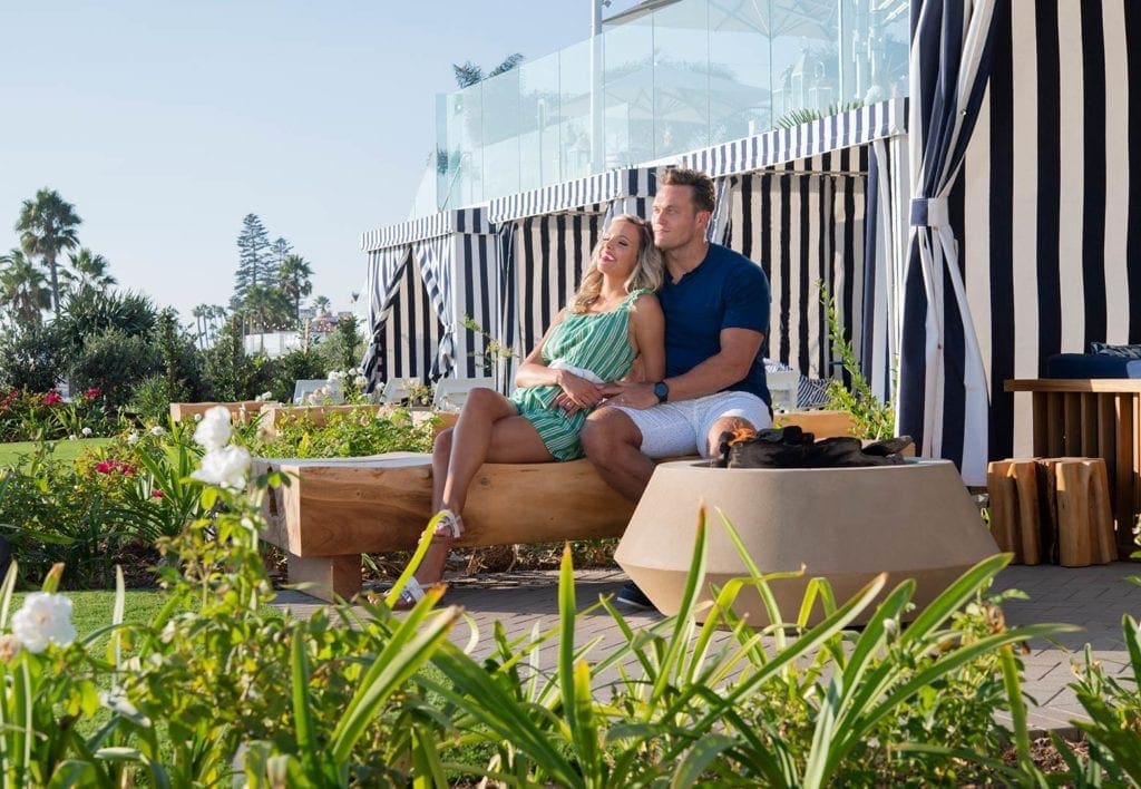 Couple on Cabana Terrace