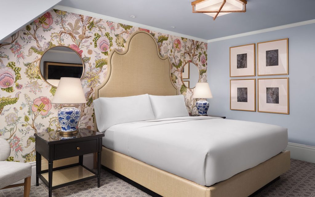 Victorian king guest room