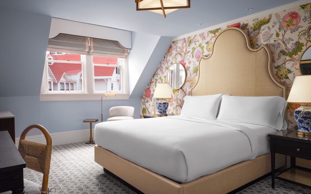 Victorian king guest room