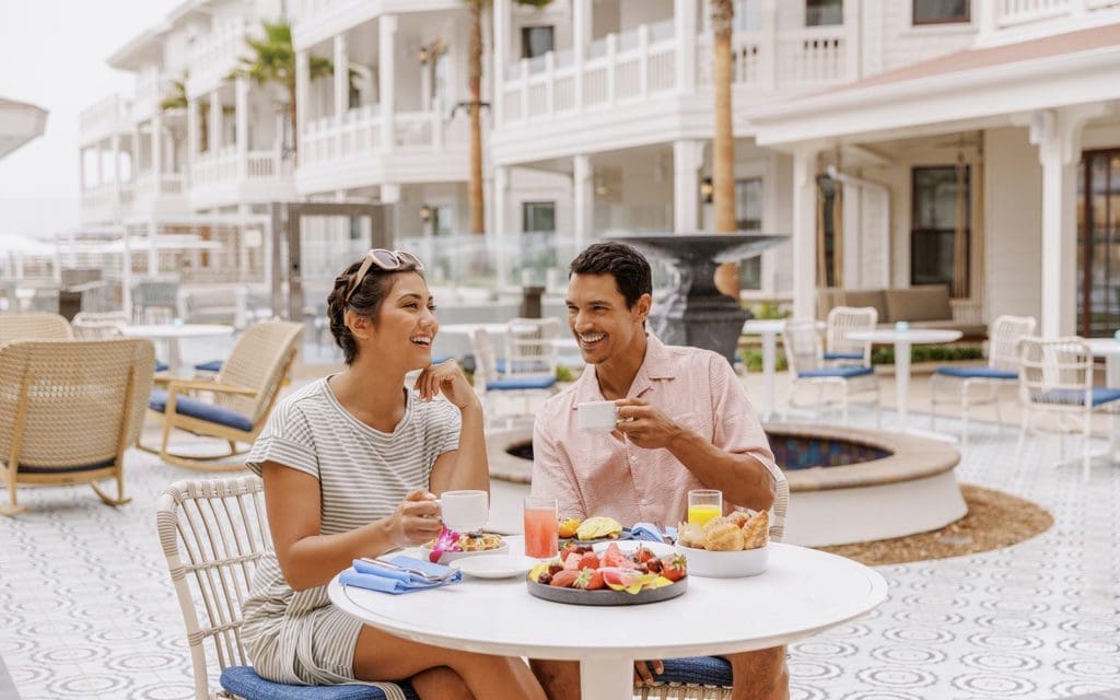 Couple at Shore House Bistro