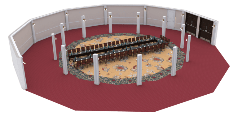 Carousel room u-shape